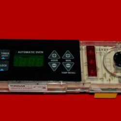 Part # 164D3147G018 | GE Oven Control Board (overlay fair - Black)