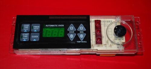 Part # 164D3147G018 GE Oven Electronic Control Board (used, overlay fair - Black)