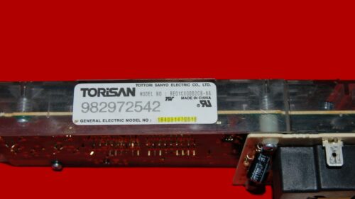 Part # 164D3147G018 | GE Oven Control Board (overlay fair - Black)