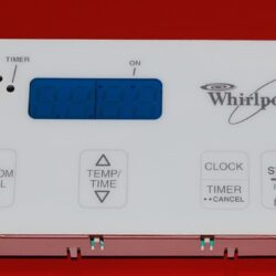 Part # 6610149, 8053152 - Whirlpool Oven Control Board (used, overlay good - White)