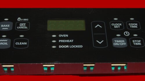 Part # 316207522 | 316207502 | Frigidaire Oven Control Board (overlay fair - Black)