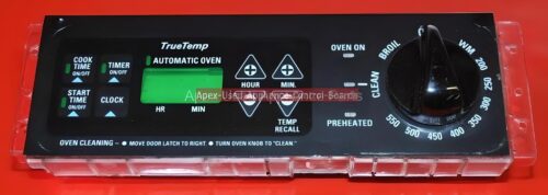 Part # WB27T10230 | 191D2818P002 | GE Oven Control Board (overlay good - Black)