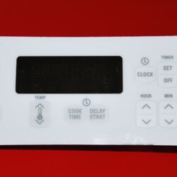 Part # 8522442 | 8272997 - $Kenmore Oven Control Board And Touchpad (used, touch pad good - White)