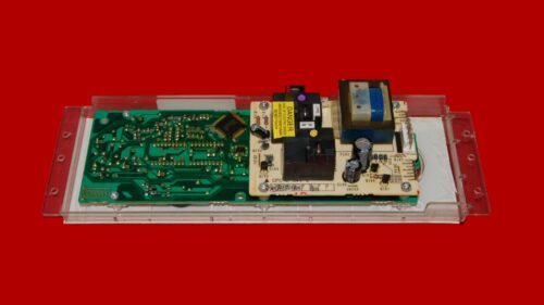 GE Oven Control Board WB27T10102 | 164D3762P002 | OEM Used Tested (overlay good - White)