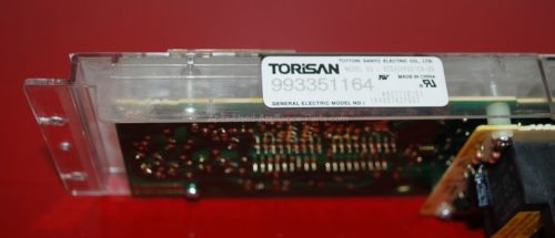 Part # WB27T10102, 164D3762P002 - GE Oven Electronic Control Board (used, overlay good)