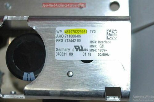 Part # 8183196 Whirlpool Front Load Washer Motor Control Board (used)