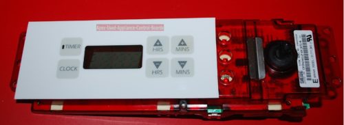 Part # 31771301 Amana Oven Electronic Control Board (used, overlay fair)