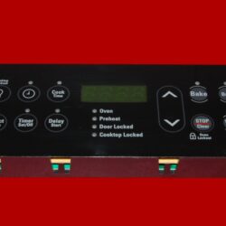 Kenmore Oven Control Board - 316418307 | 316557245 (overlay fair - Black)