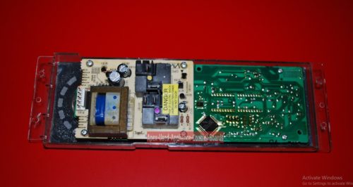 Part # WB27T10101, 164D3762P001 GE Oven Electronic Control Board (used, overlay fair - Dark Gray)