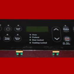 Kenmore Oven Control Board - 316418307 | 316557245 (overlay fair - Black)fair - Black)