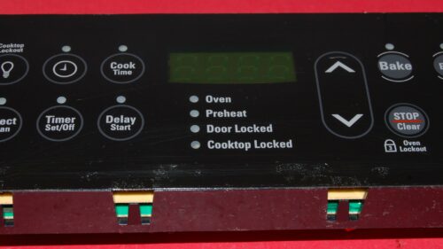 Kenmore Oven Control Board - 316418307 | 316557245 (overlay fair - Black)