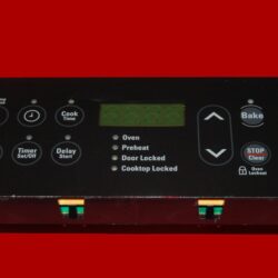 Part # 316557245 | 316418307 | Kenmore Oven Control Board (overlay fair - Black)