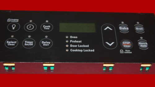 Part # 316557245 | 316418307 | Kenmore Oven Control Board (overlay fair - Black)