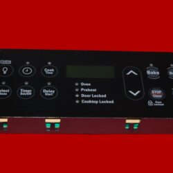 Part # 316557245 | 316418307 | Kenmore Oven Control Board (overlay fair - Black)