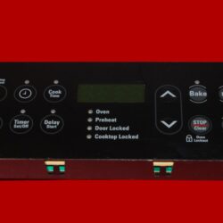 Part # 316557245 | 316418307 | Kenmore Oven Control Board (overlay fair - Black)
