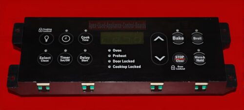Part # 316557245 | 316418307 | Kenmore Oven Control Board (overlay fair - Black)