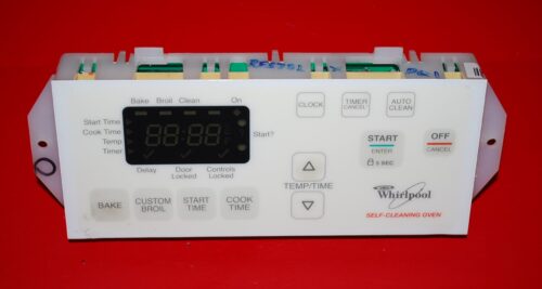 Part # 6610452, 9760299 Whirlpool Oven Electronic Control Board And Clock (used)