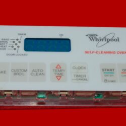 Part # 8053983 | 3196248 Whirlpool Gas Oven Control Board (overlay fair - White)