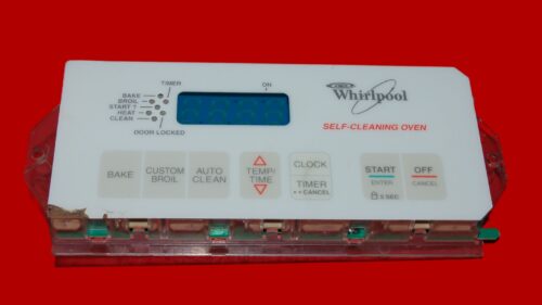 Part # 8053983 | 3196248 Whirlpool Gas Oven Control Board (overlay fair - White)