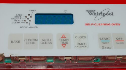 Part # 8053983 | 3196248 Whirlpool Gas Oven Control Board (overlay fair - White)
