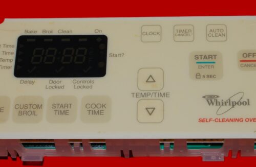 Part # WP6610454 | 6610399 | 8524305 | Whirlpool Oven Control Board (overlay fair - Yellow)