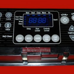 Part # W10831410 | 9762185 | Whirlpool Oven Control Board (overlay good - Black)