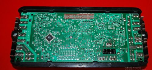 Part # 9762185 - Whirlpool Oven Electronic Control Board (used, overlay good)