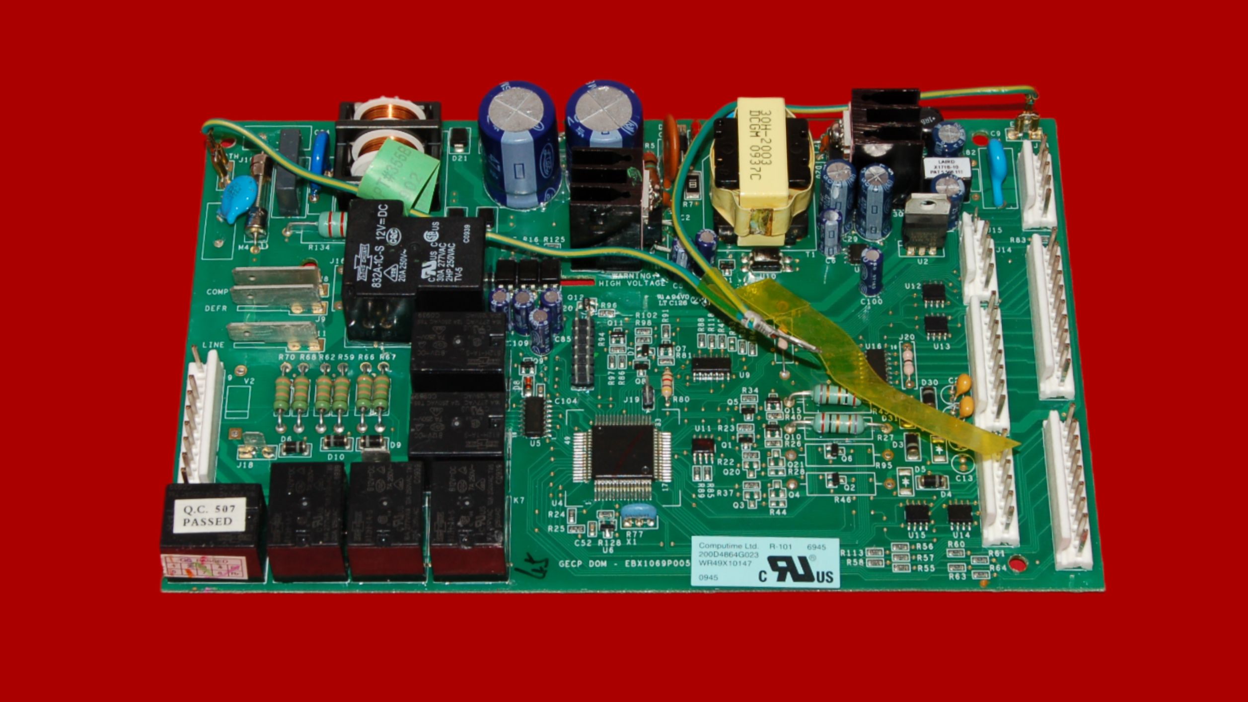 GE Refrigerator Control Board WR49X10147 | 200D4864G023 | OEM Used Tested