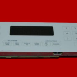 Part # 9752277CW | 9750700 | KitchenAid Oven Control Board (overlay fair - White)