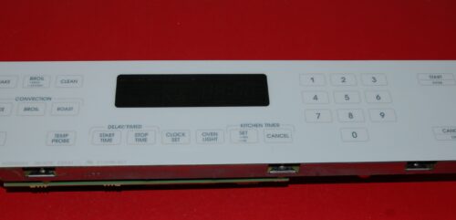 Part # 9752277CW | 9750700 | KitchenAid Oven Control Board (overlay fair - White)