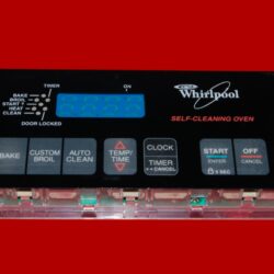 Whirlpool Oven Control Board - 3196244 | 8053985 (overlay fair - Black)