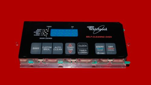 Whirlpool Oven Control Board - 3196244 | 8053985 (overlay fair - Black)