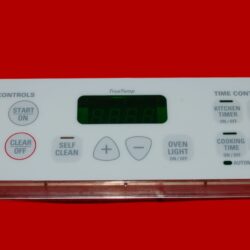 GE Oven Control Board WB27T10467 | 191D3776P002 OEM Used Tested (overlay fair - White)