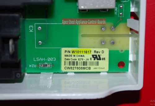 Part # W10111617 Whirlpool Dryer Main Control Board (used)