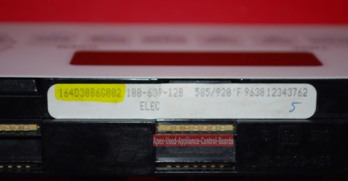 Part # 164D3086G002 GE Oven Electronic Control Board (used, overlay very good)