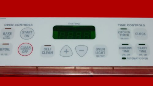 GE Oven Control Board WB27T10467 | 191D3776P002 OEM Used Tested (overlay fair - White)
