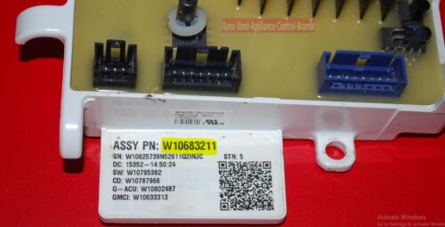 Part # W10683211 - Kenmore Washer Main Electronic Control Board (used)