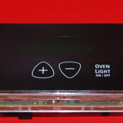 Part # WB27T10818, 191D3776P009 - GE Oven Control Board (used, overlay good - Black)