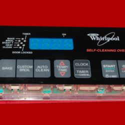 Part # 8053985 | 3196244 | Whirlpool Oven Control Board (overlay fair - Black)