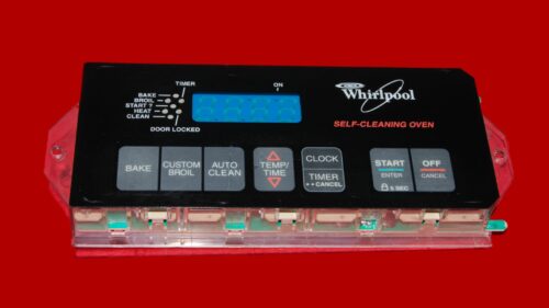 Part # 8053985 | 3196244 | Whirlpool Oven Control Board (overlay fair - Black)