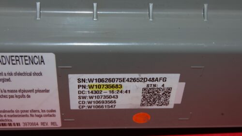 Part # W11031829 | W10735683 | Whirlpool Front Load Washer Control Board