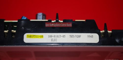 Part # 74003626, 7601P511-60 Maytag Oven Control Board (used, overlay very good)