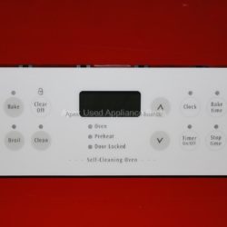 Part # 316207509 - Frigidaire Oven Control Board (used, overlay good - Bisque)