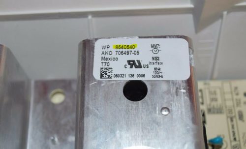 Part # 8540540 - Whirlpool Front Load Washer Motor Control Board (used)