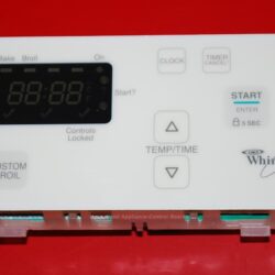 Part # 6610377, 8524270 Whirlpool Oven Control Board (used, overlay fair)