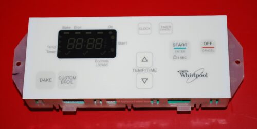 Part # 6610377, 8524270 Whirlpool Oven Control Board (used, overlay fair)