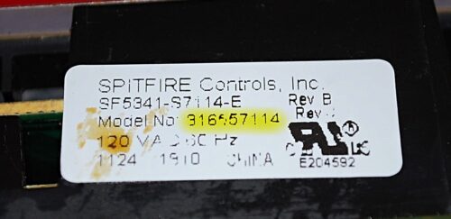 Part # 5304511908 | 316557114 | Frigidaire Oven Control Board (overlay excellent - White)