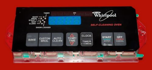 Part # 8053985 | 3196244 | Whirlpool Oven Control Board (overlay fair - Black)