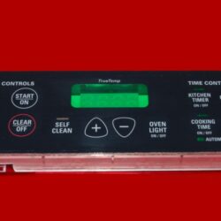 GE Oven Control Board - WB27T10467 | 191D3776P002 (overlay fair - Black)
