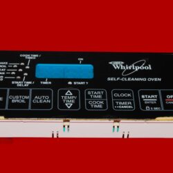 Whirlpool Oven Control Board 6610313 | 8522477 | OEM Used Tested (overlay fair - Black)